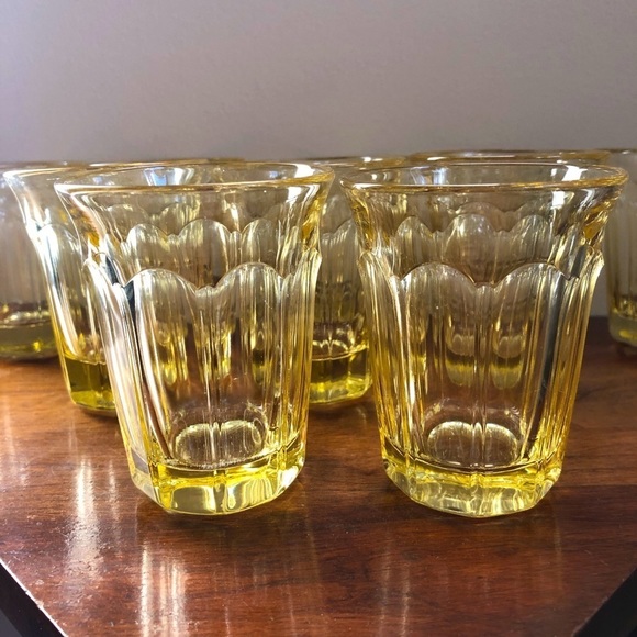 SET of 10 vintage Noritake Provincial juice glasses - Picture 6 of 10